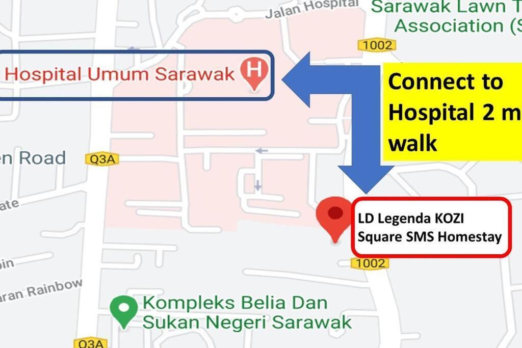Kozi Square New Sgh Cozy Home Lv7B Kuching Exterior foto